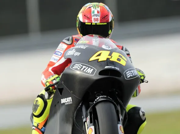 valentino rossi d1 sepang test gp12