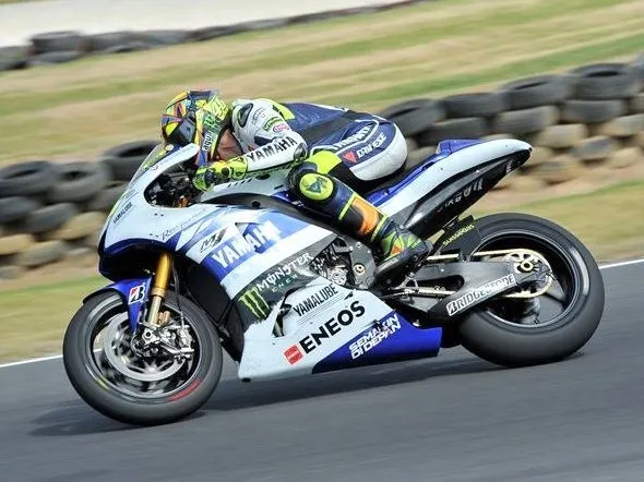 valentino rossi d1 test phillip island 14