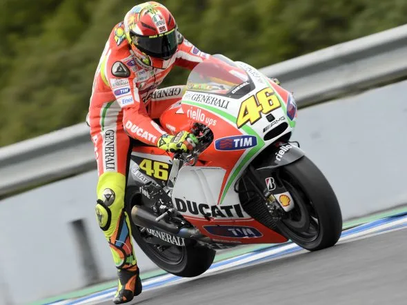 valentino rossi day2 jerez test 2012 2