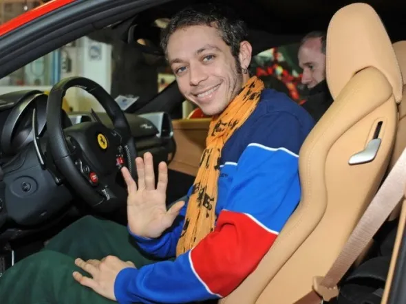 valentino rossi ferrari 458