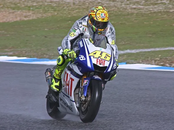 valentino rossi friday estoril 2010