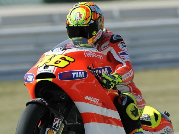 valentino rossi friday misano 2011