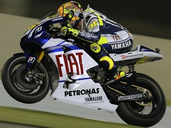 valentino rossi losail gara motogp 2010