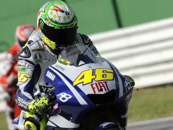 valentino rossi misano gara 2010
