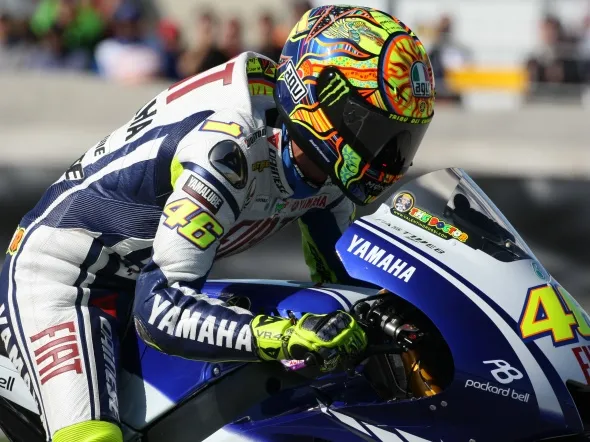valentino rossi misano prove