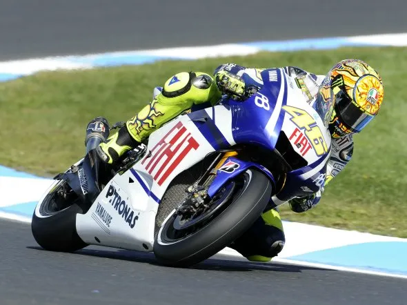 valentino rossi phillip island 2010