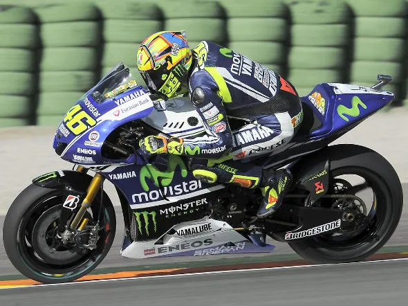 valentino rossi pole valencia 2014