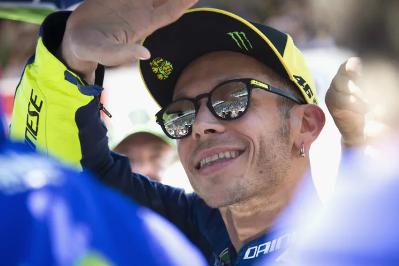 valentino rossi portrait