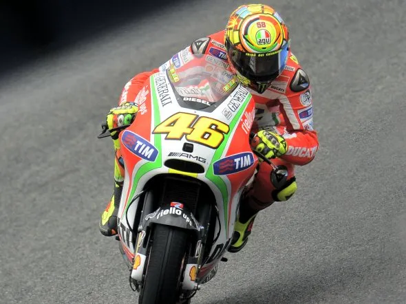 valentino rossi prove2 jerez 2012