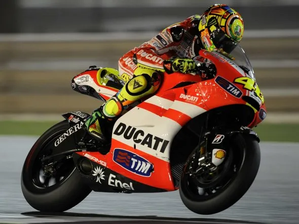 valentino rossi prove2 losail gp 2011