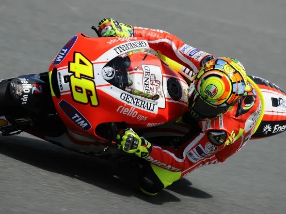 valentino rossi sachsenring day1 2011