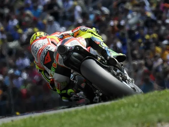 valentino rossi sachsenring gara motogp 2011
