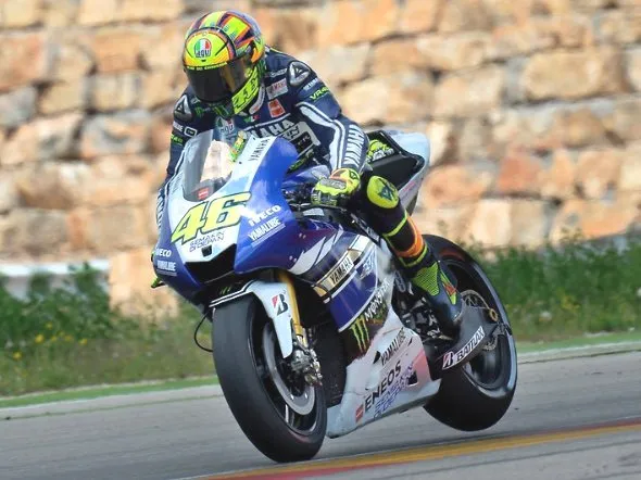 valentino rossi test motogp aragon 2013 3