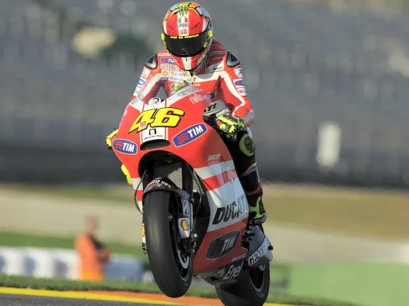 valentino rossi valencia day1 gp12 1