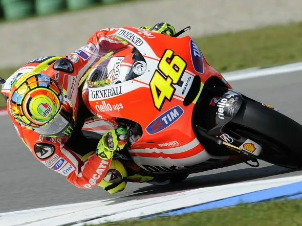 valentino rossi warmup assen 2011