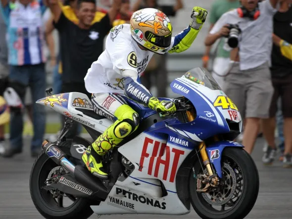 valentino rossi world champion 2009