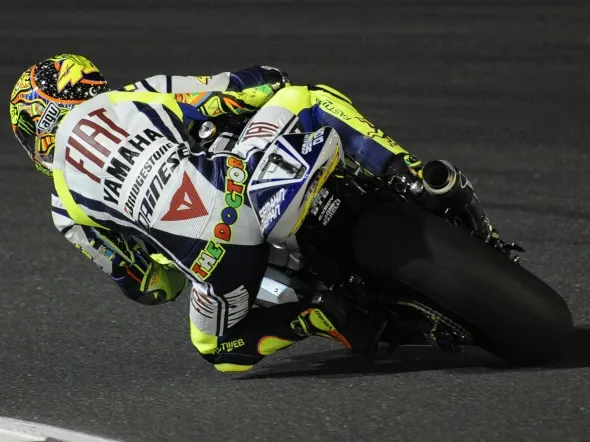 valentinorossi friday losail 2010