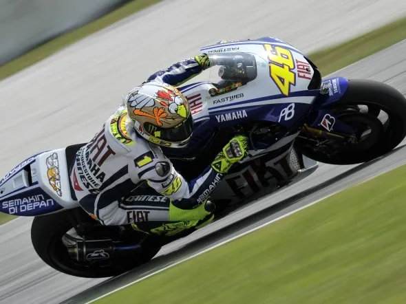 valentinorossi sepang test day2