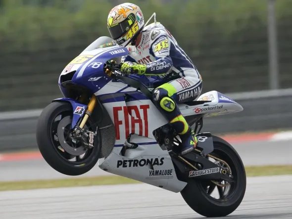 valentinorossi wheeling sepangtest10