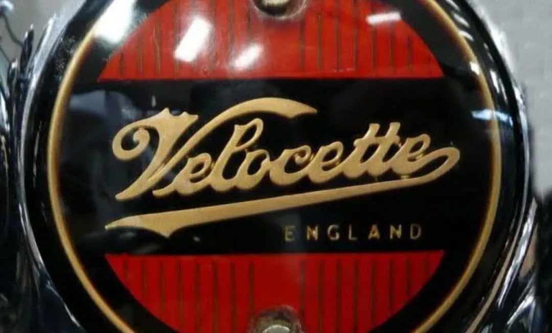 velocette motorcycle badge e1639929078466