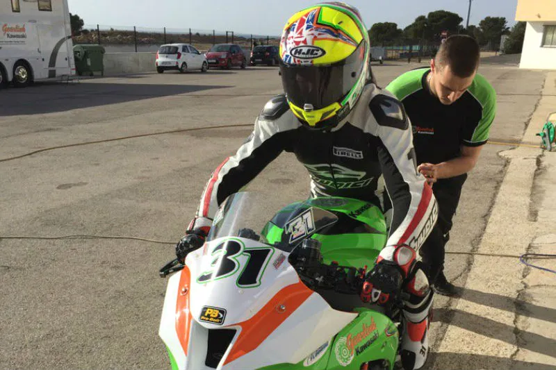 vittorio iannuzzo test gearlink kawasaki