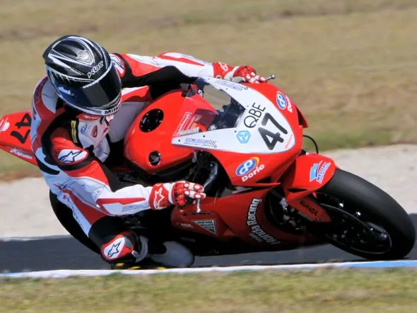 wayne maxwell asbk phillip island race2 2012