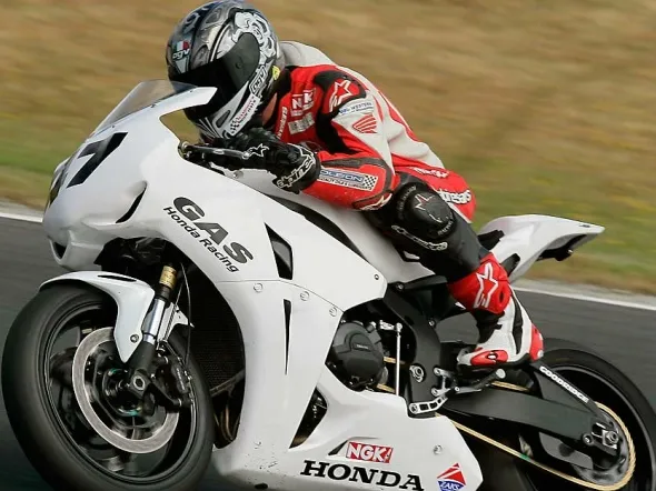 wayne maxwell test gas honda racing