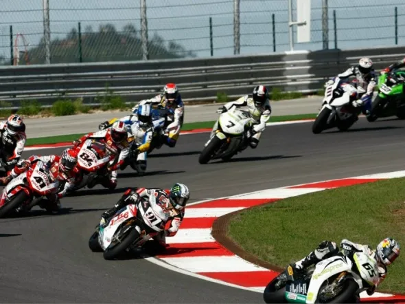 wsbk portimao start 2009