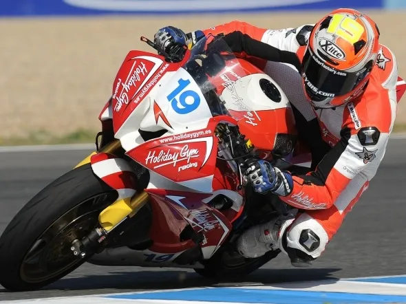 xavier simeon cev supersport action jerez