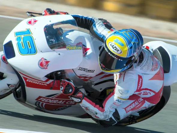 xavier simeon test gresini suter almeria 2013