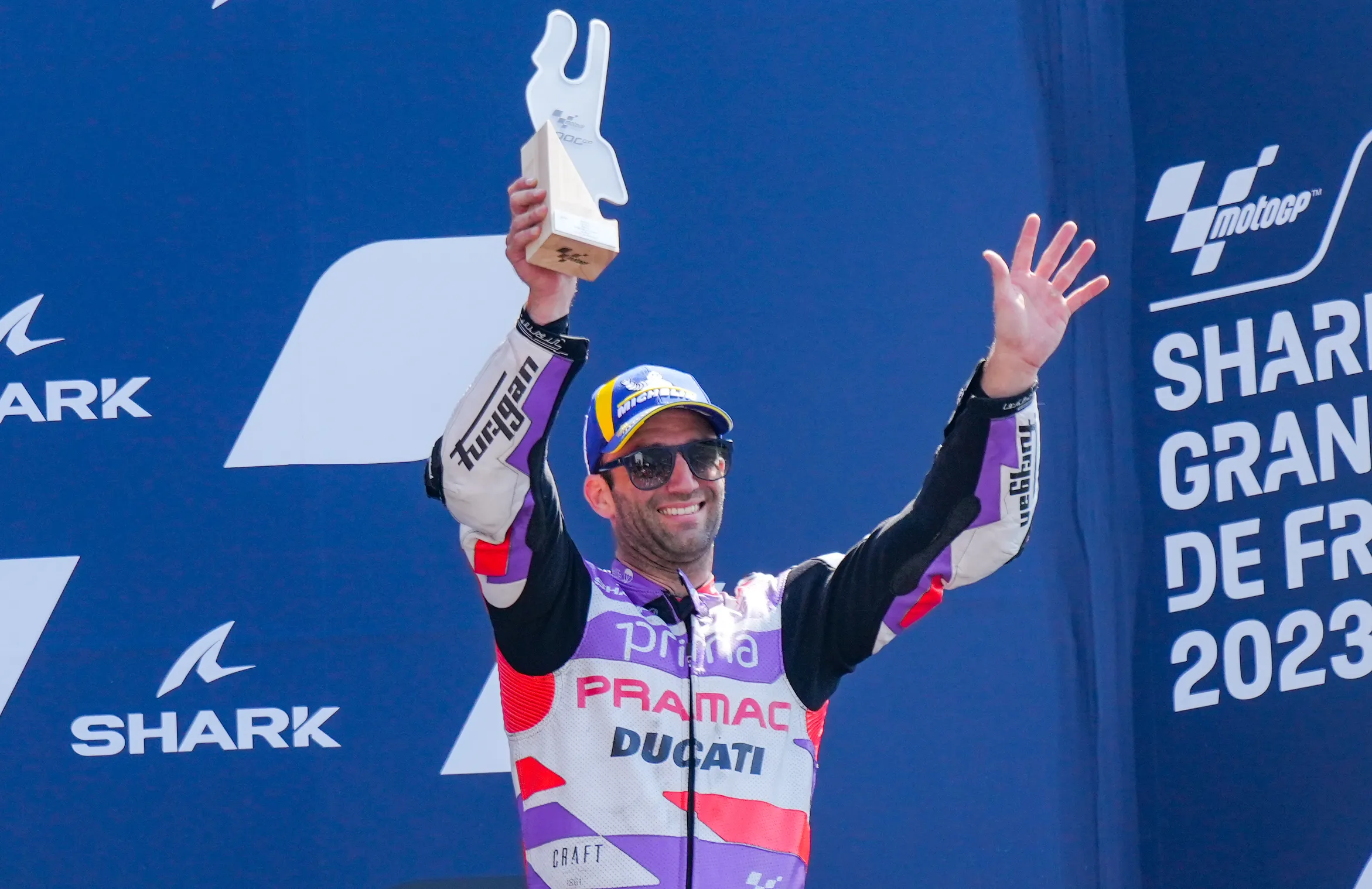 zarco podio3 motogp le mans 1