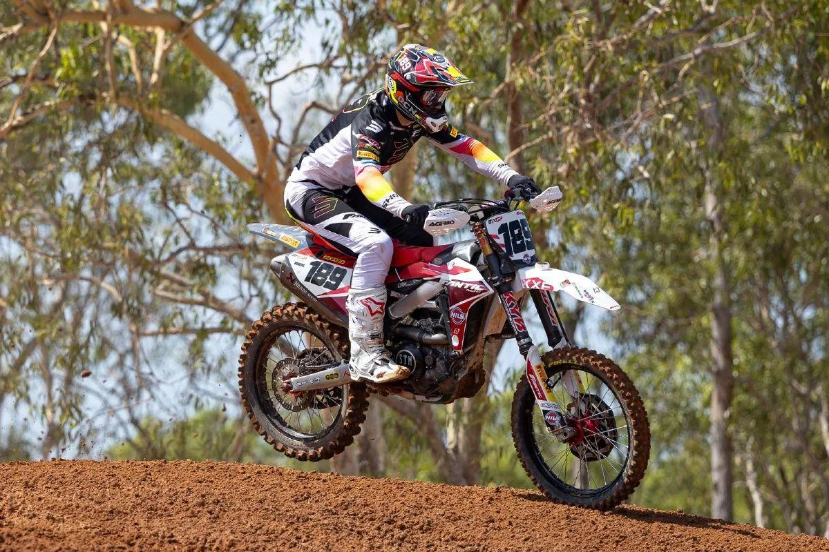 Brian Boger con la Fantic XXF 450