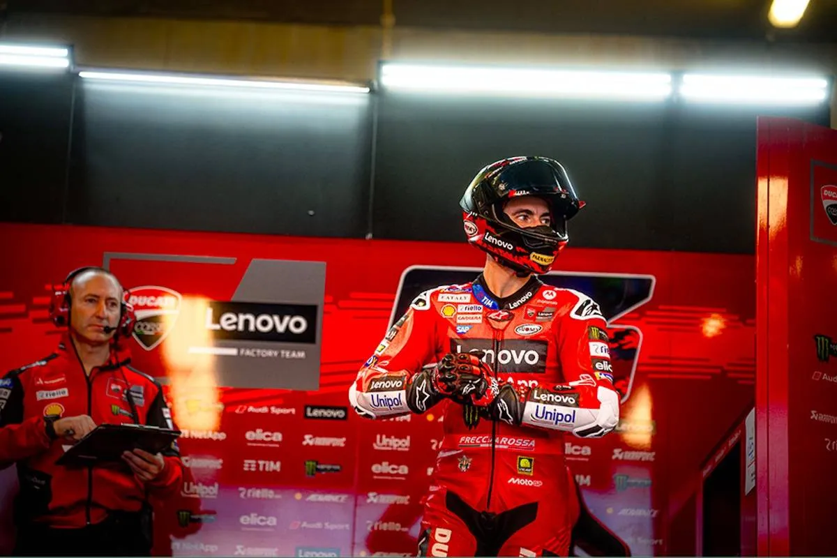 Pecco Bagnaia è in forte crisi in questo finale MotoGP