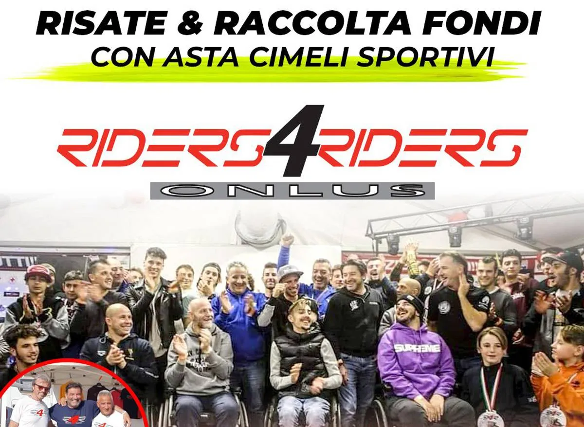 “Risate & Raccolta Fondi” per Riders4Riders