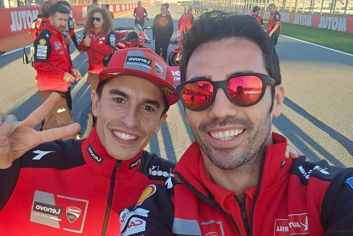 Marc Marquez e Michele Pirro