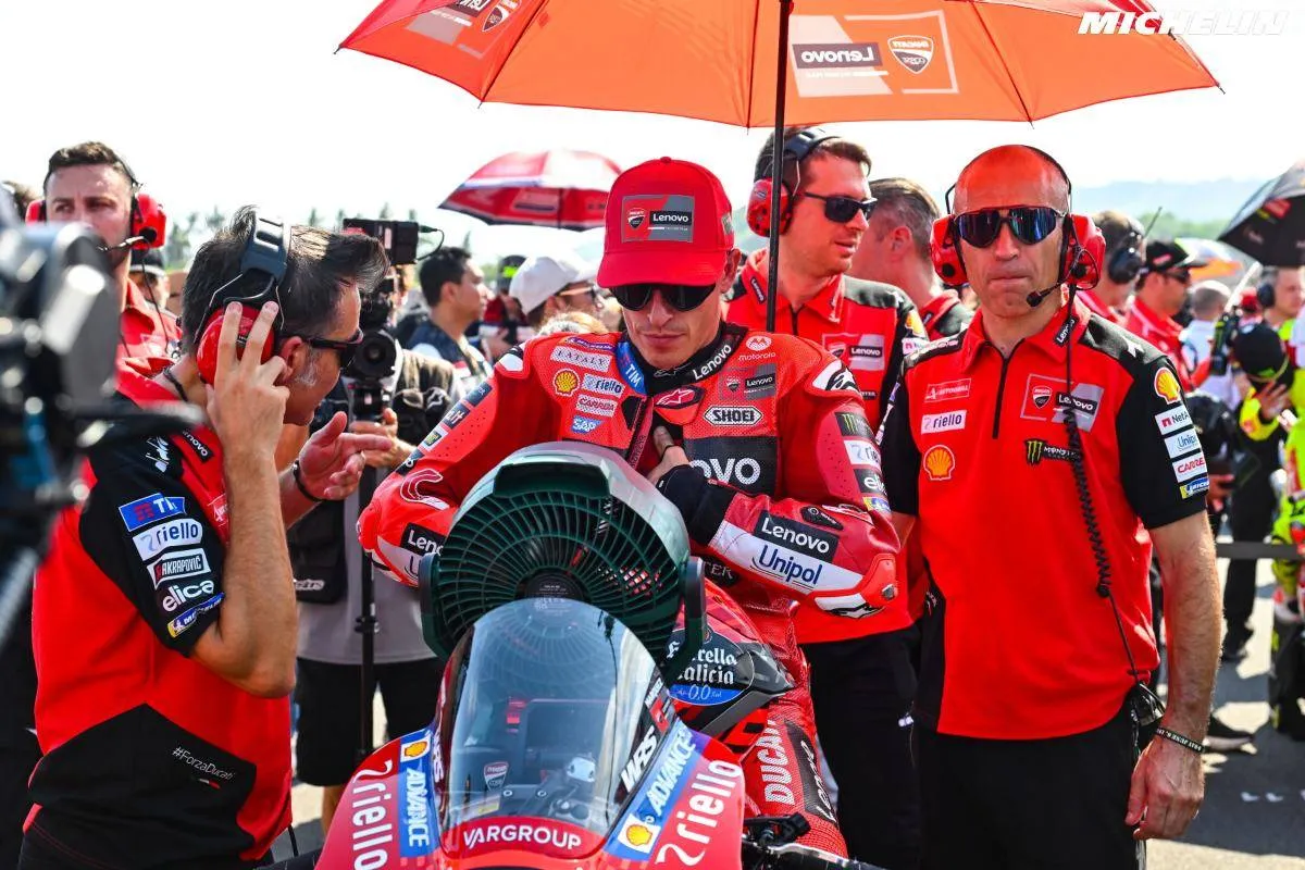 Marco Rigamonti e Marc Marquez