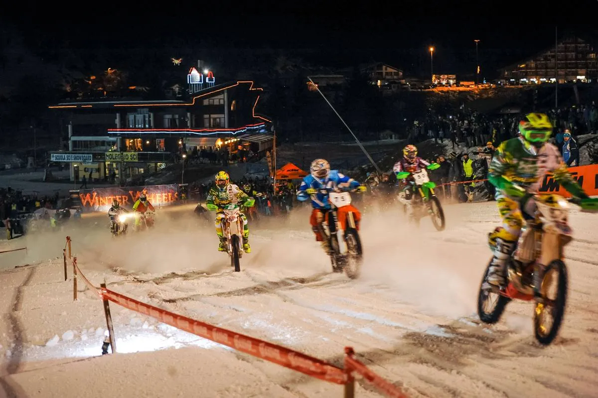 Winter Wheels con moto da cross ed enduro