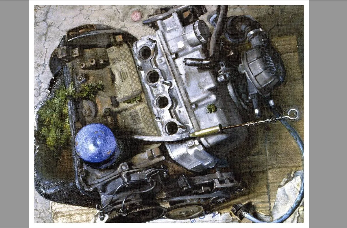 Arte e motori: la riscoperta di un capolavoro di Wolfango