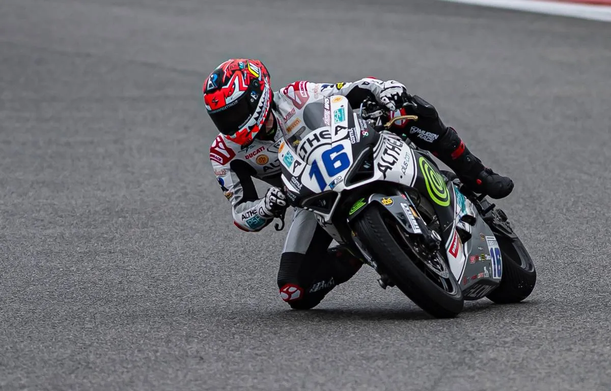 Alessandro Zaccone subito veloce in Supersport