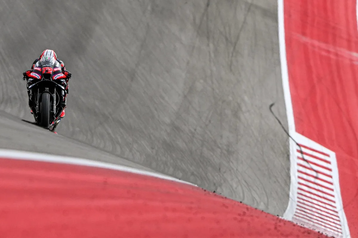 GP Austin MotoGP: Marco Bezzecchi cala il tris, vince ancora Aprilia