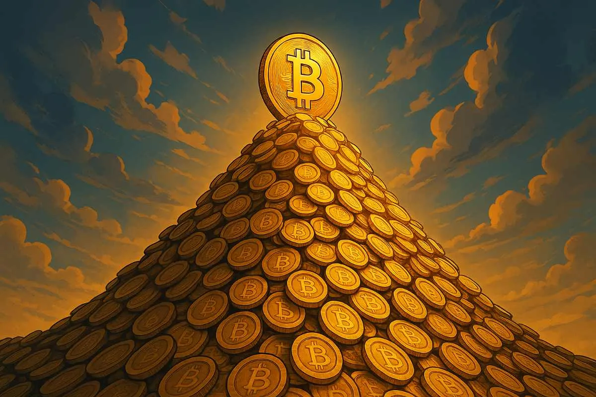 Bitcoin-voorraad Bitcoin reserve