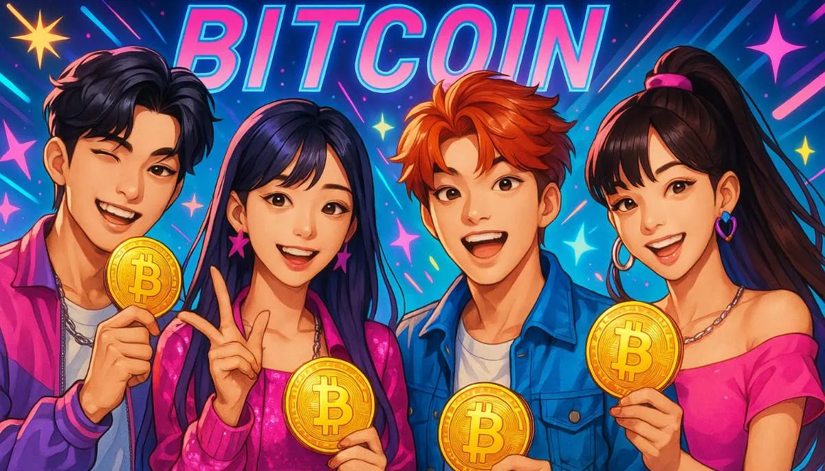 k pop bitcoin
