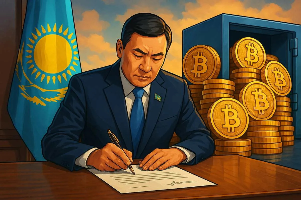 kazachstan crypto reserve