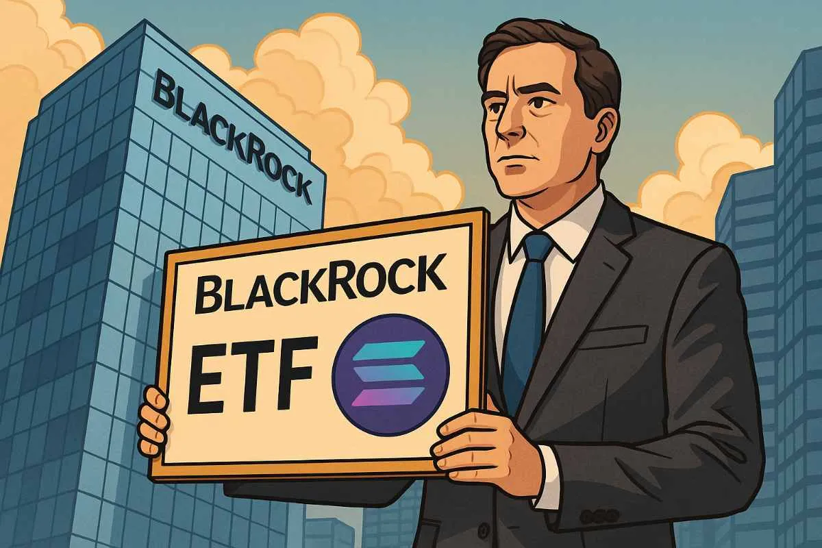 BlackRock Solana ETF lancering