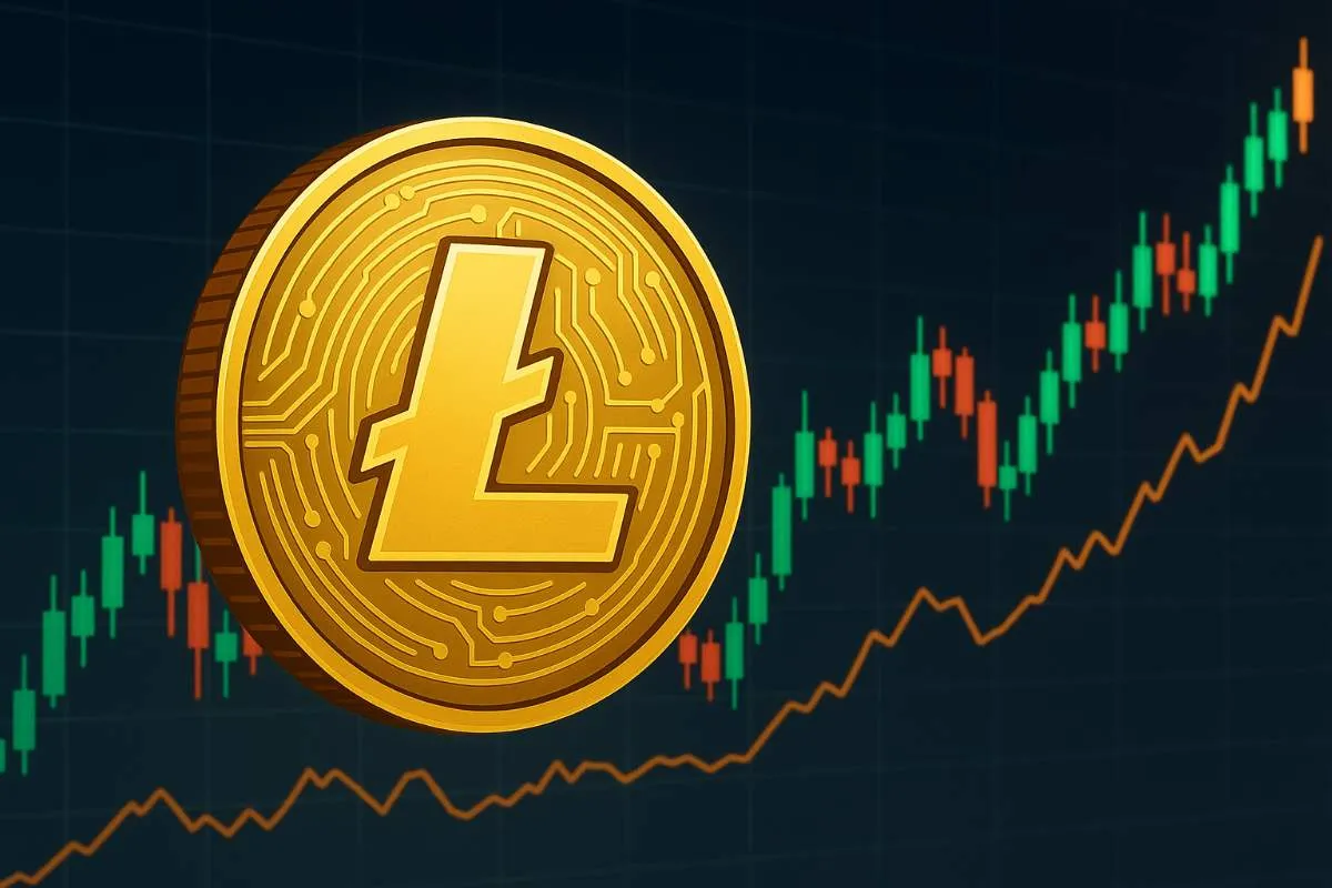 Litecoin prijsgrafiek