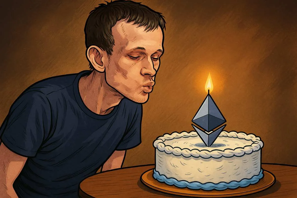 Vitalik Buterin Ethereum tien jaar