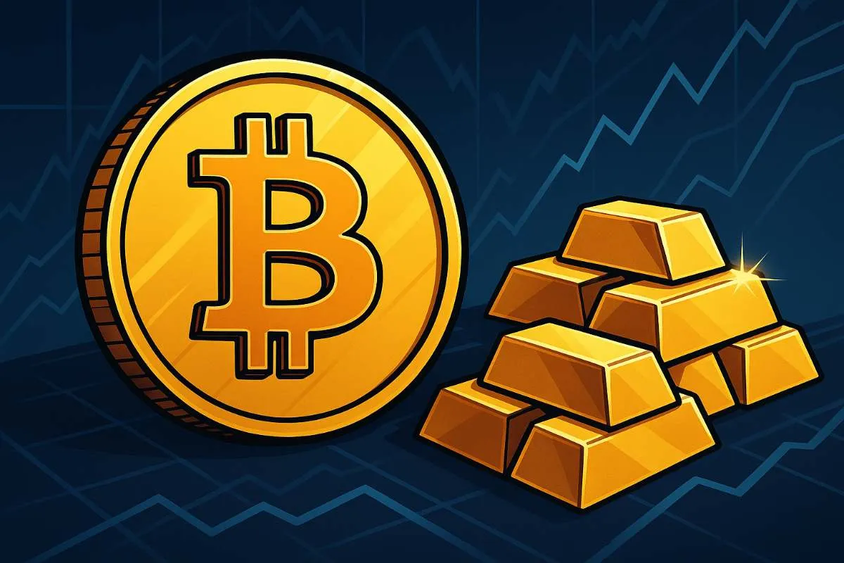 Bitcoin en goud nieuws