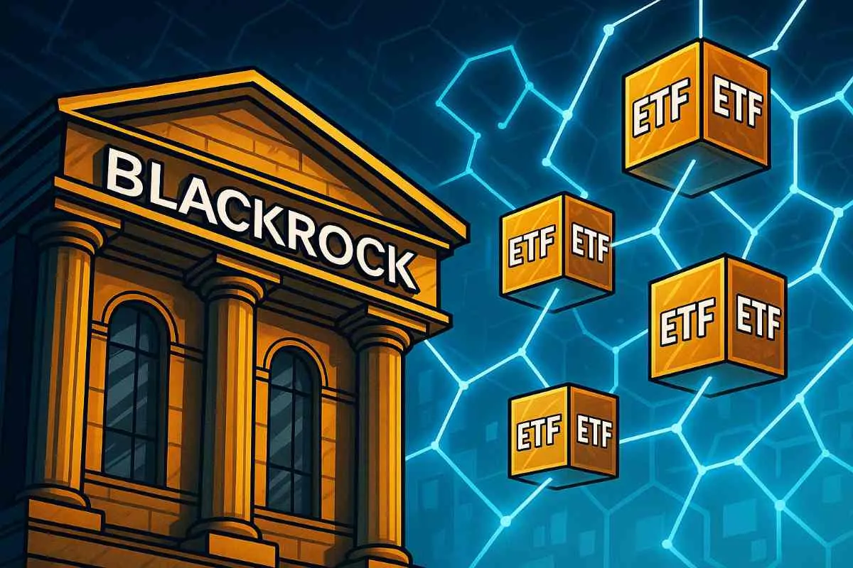 BlackRock tokenized crypto ETF's