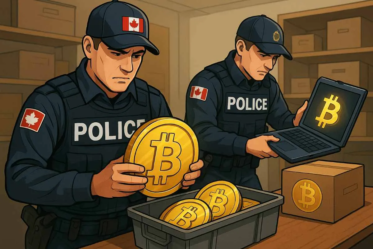 Canada inbeslagname crypto
