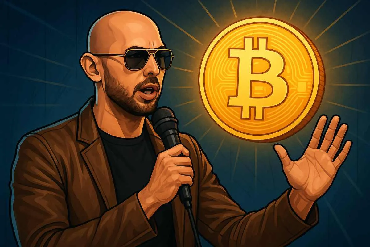 Andrew Tate Bitcoin koersdaling